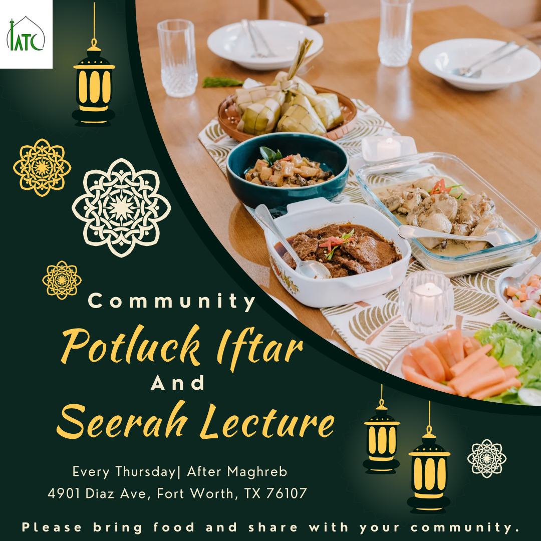 Community Potluck Iftar & Seerah Lecture