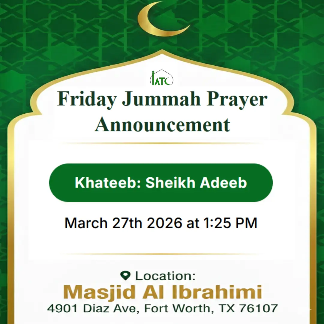 Friday Khutbah by Sheikh Adeeb
