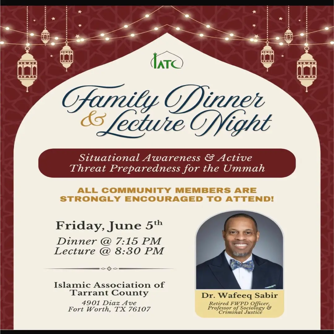 Family Dinner & Lecture Night