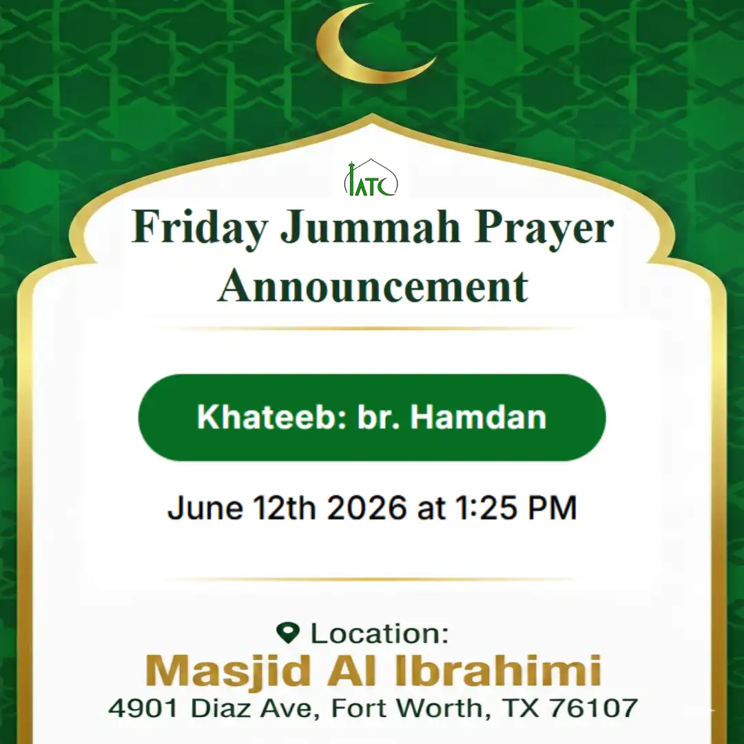 Friday Khutbah by br. Hamdan