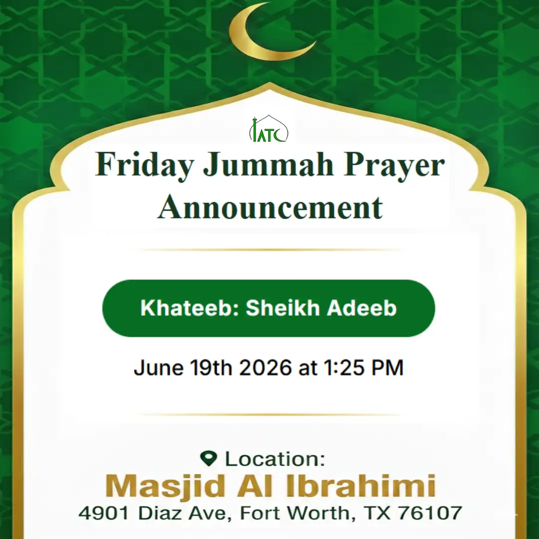 Friday Khutbah by Sheikh Adeeb