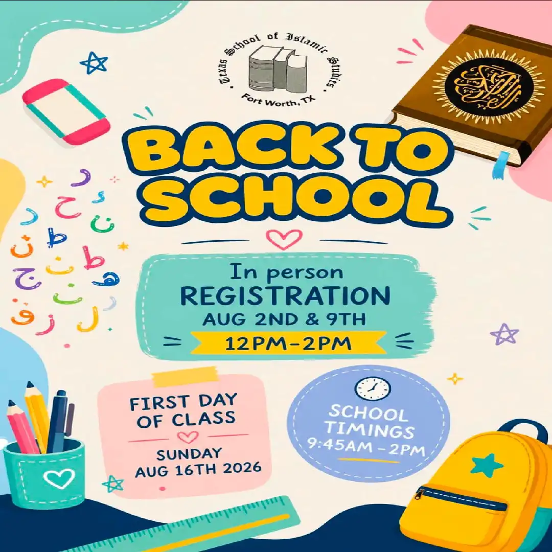 Back to School – Registration